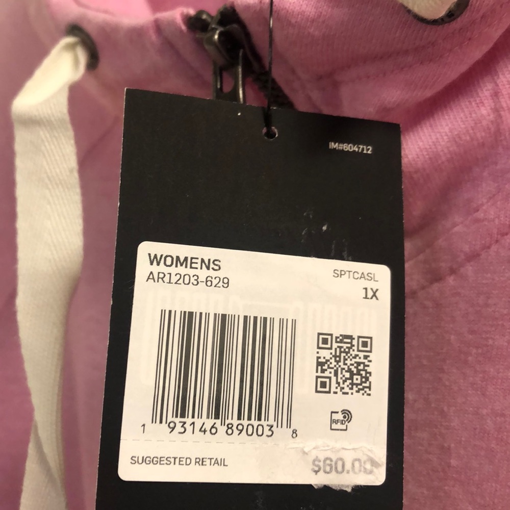 Women’s Nike plus size zip up hoodie 1x - Picture 3 of 4